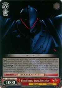 Bloodthirsty Beast, Berserker (FZ/S17-E059 R) [Fate/Zero]