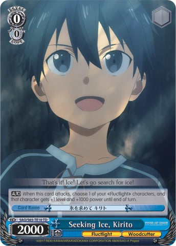 Seeking Ice, Kirito (SAO/S65-TE10 TD) [Sword Art Online -Alicization-]