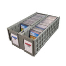 BCW Graded Card Bin - 2 Row - Gray