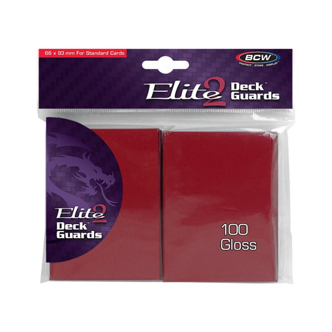 BCW Deck Guard Elite2 - Red