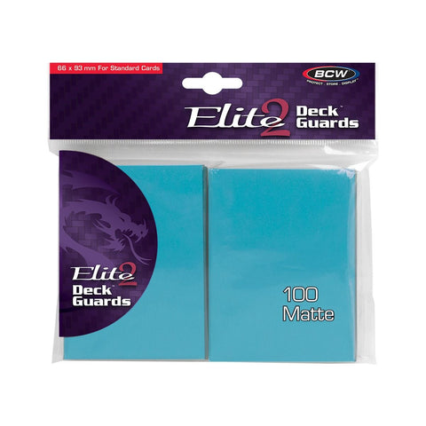 BCW Deck Guard Elite 2 Anti-Glare - Azure
