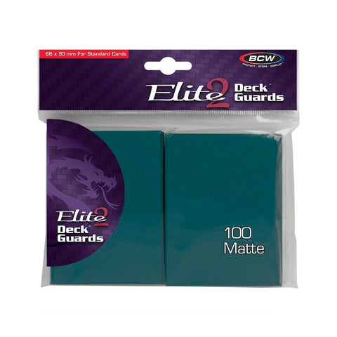 BCW Deck Guard Elite 2 Anti-Glare - Teal