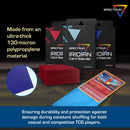 BCW Iridian Matte Sleeves - Red