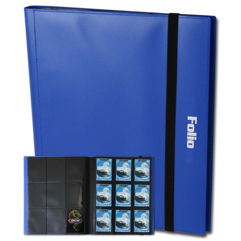 BCW Folio 9-Pocket Album - Blue
