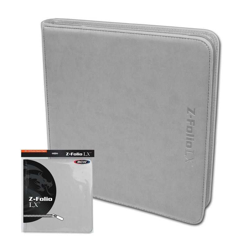 BCW Z-Folio 12-Pocket LX Album - White