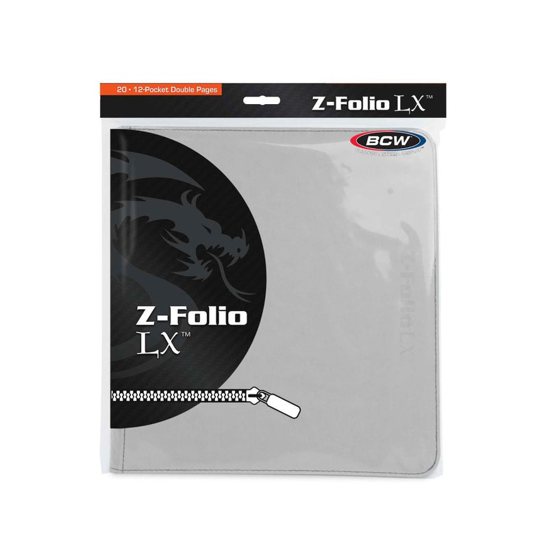 BCW Z-Folio 12-Pocket LX Album - White