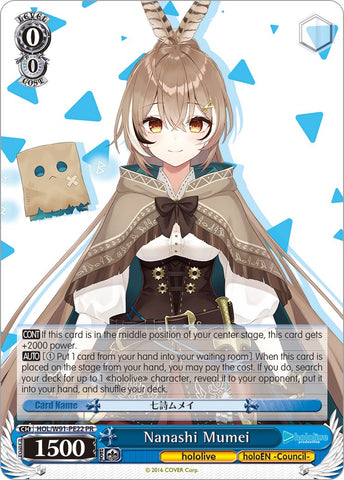 Nanashi Mumei (HOL/W91-PE22 PR) (Promo) [hololive production]