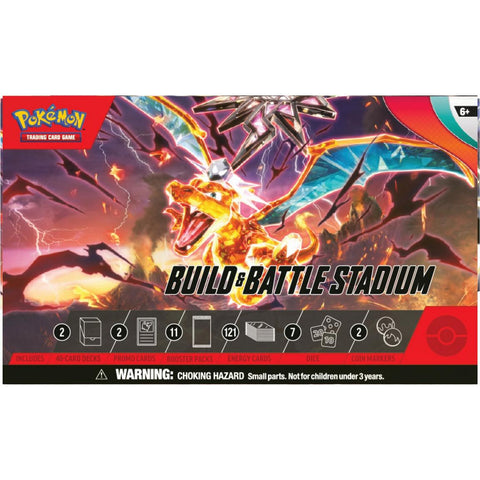 Pokémon TCG: Scarlet & Violet-Obsidian Flames Build & Battle Stadium