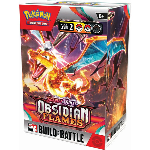 Pokémon TCG: Scarlet & Violet-Obsidian Flames Build & Battle Box