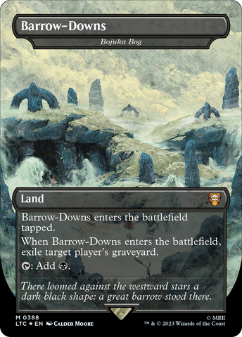 Bojuka Bog - Barrow-Downs (Surge Foil Realms and Relics) [The Lord of the Rings: Tales of Middle-Earth Commander]