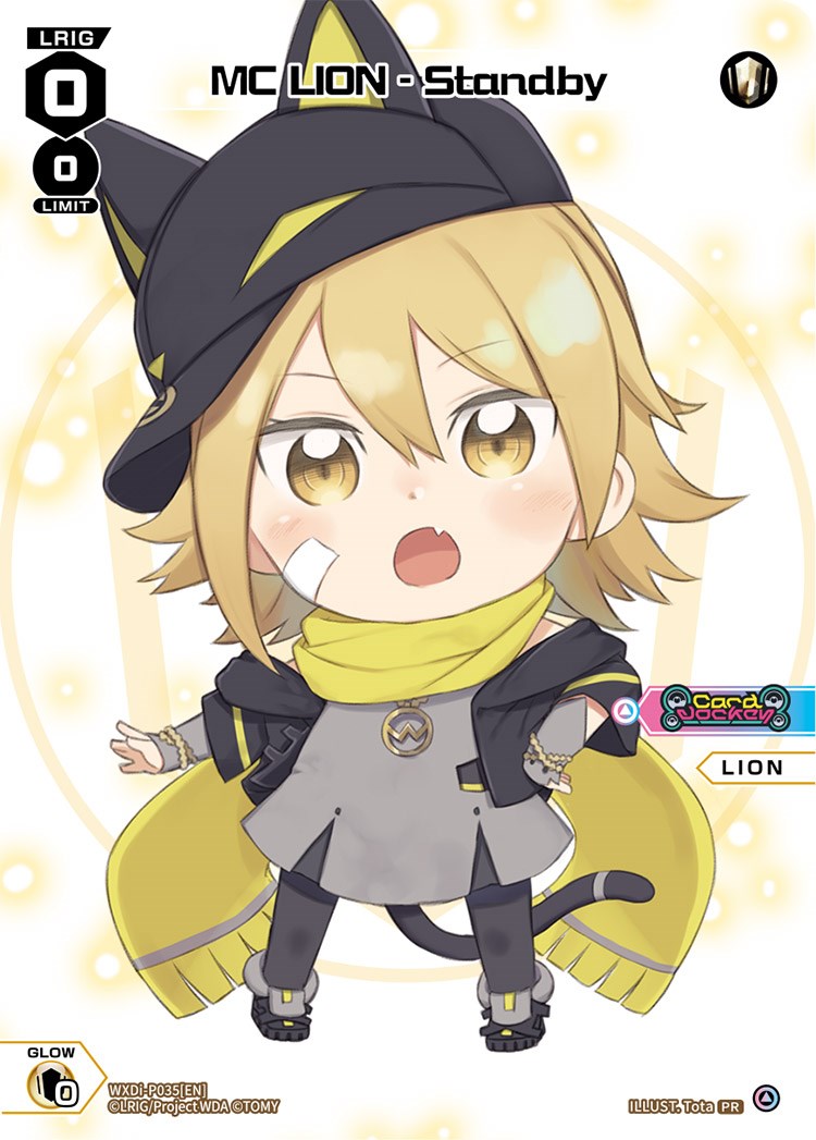 MC LION - Standby (Chibi) (WXDi-P035) [Promo Cards]