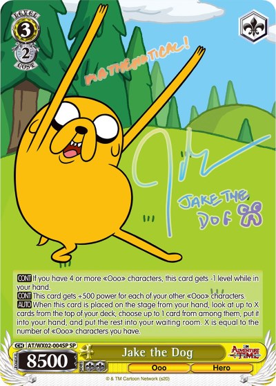 Jake the Dog (AT/WX02-004SP SP) [Adventure Time]