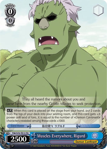Muscles Everywhere, Rigurd (TSK/S70-TE13 TD) [That Time I Got Reincarnated as a Slime]