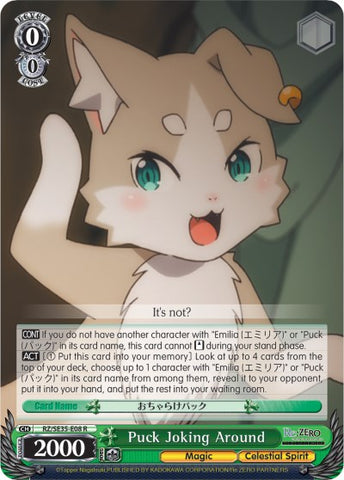 Puck Joking Around (RZ/SE35-E08 R) (Parallel Foil) [Re:ZERO: The Frozen Bond]