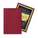 Dragon Shield: Japanese Size 60ct Sleeves - Blood Red (Matte)