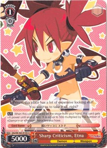 Sharp Criticism, Etna (DG/EN-S03-E105 U) [Disgaea]