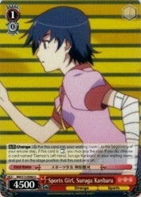 Sports Girl, Suruga Kanbaru (BM/S15-E060 U) [BAKEMONOGATARI]