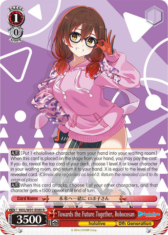 Towards the Future Together, Robocosan (HOL/W91-E080 R) [hololive production]