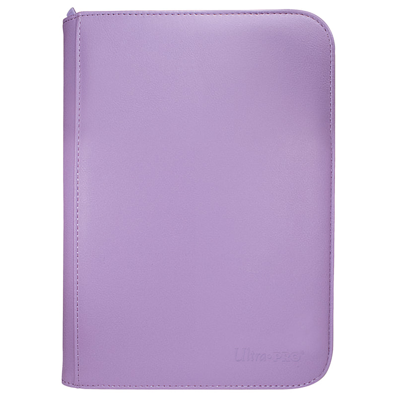 Ultra PRO: 4-Pocket Zippered PRO-Binder - Vivid (Purple)