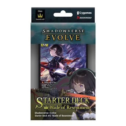 Shadowverse Evolve: Blade of Resentment Starter Deck SVEE-SD02