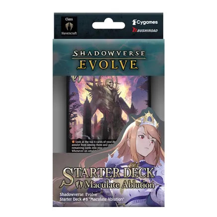 Shadowverse Evolve: Maculate Ablution Starter Deck SVEE-SD06