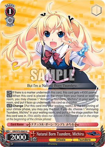Natural Born Tsundere, Michiru [The Fruit of Grisaia]