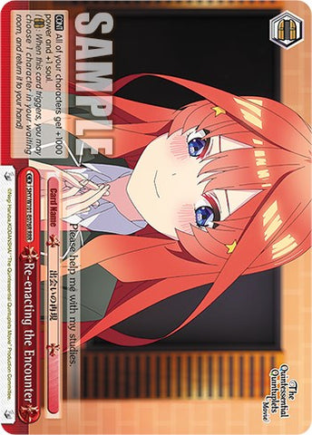 Re-enacting the Encounter (5HY/W101-E076R RRR) [The Quintessential Quintuplets Movie]