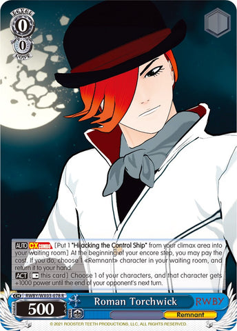 Roman Torchwick (RWBY/WX03-078 R) [RWBY]