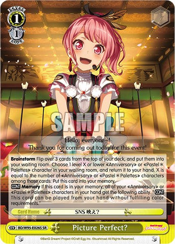 Picture Perfect? [BanG Dream! Girls Band Party! 5th Anniversary]