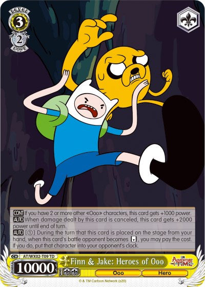 Finn & Jake: Heroes of Ooo (AT/WX02-T09 TD) [Adventure Time]