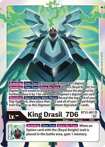 King Drasil_7D6 [BT13-007] [Versus Royal Knight Booster]