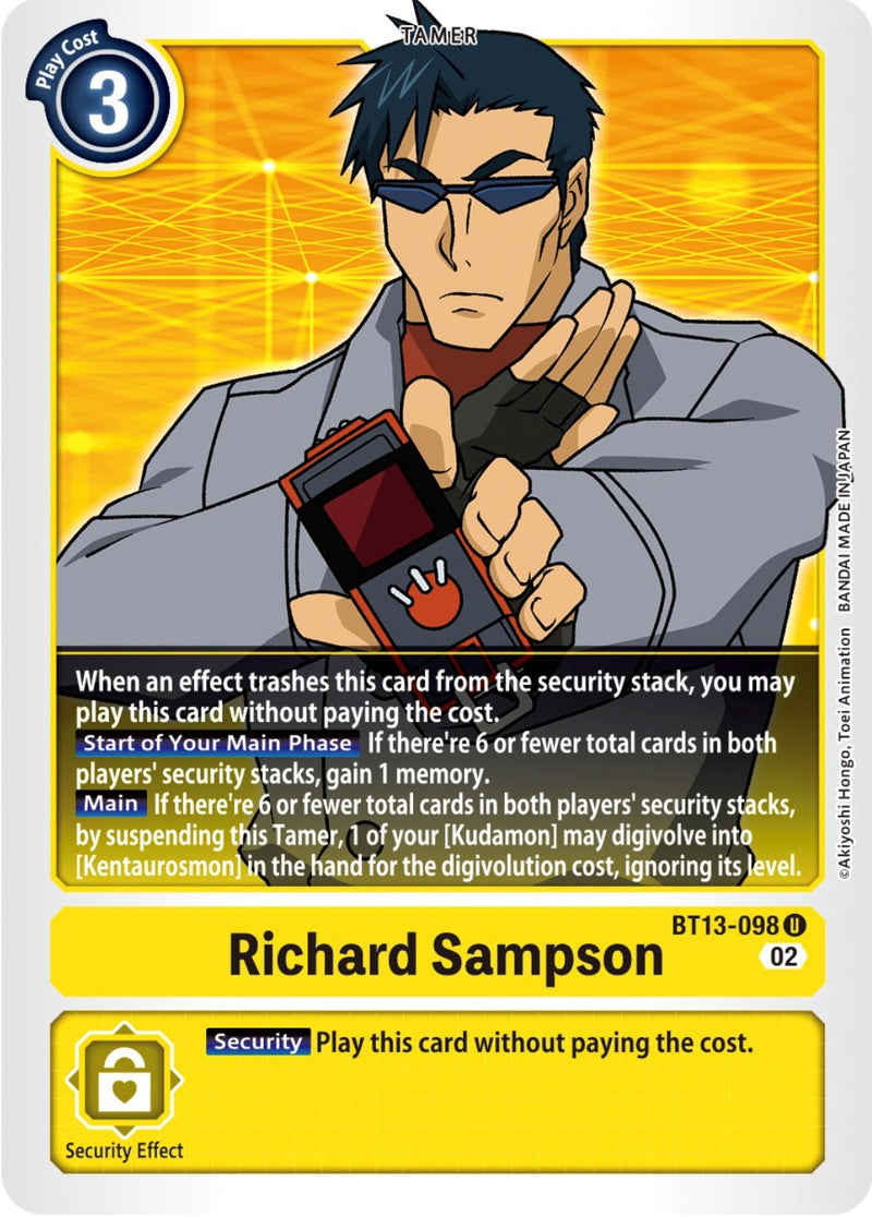 Richard Sampson [BT13-098] [Versus Royal Knight Booster]