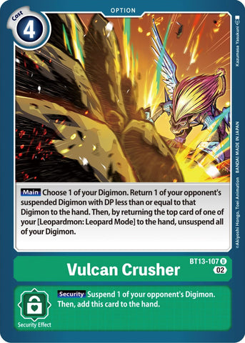 Vulcan Crusher [BT13-107] [Versus Royal Knight Booster]