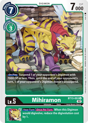Mihiramon [BT13-053] [Versus Royal Knight Booster]
