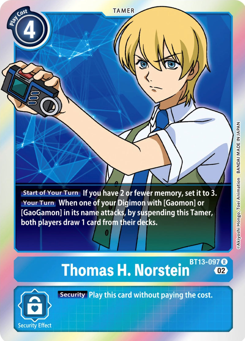 Thomas H. Norstein [BT13-097] [Versus Royal Knight Booster]