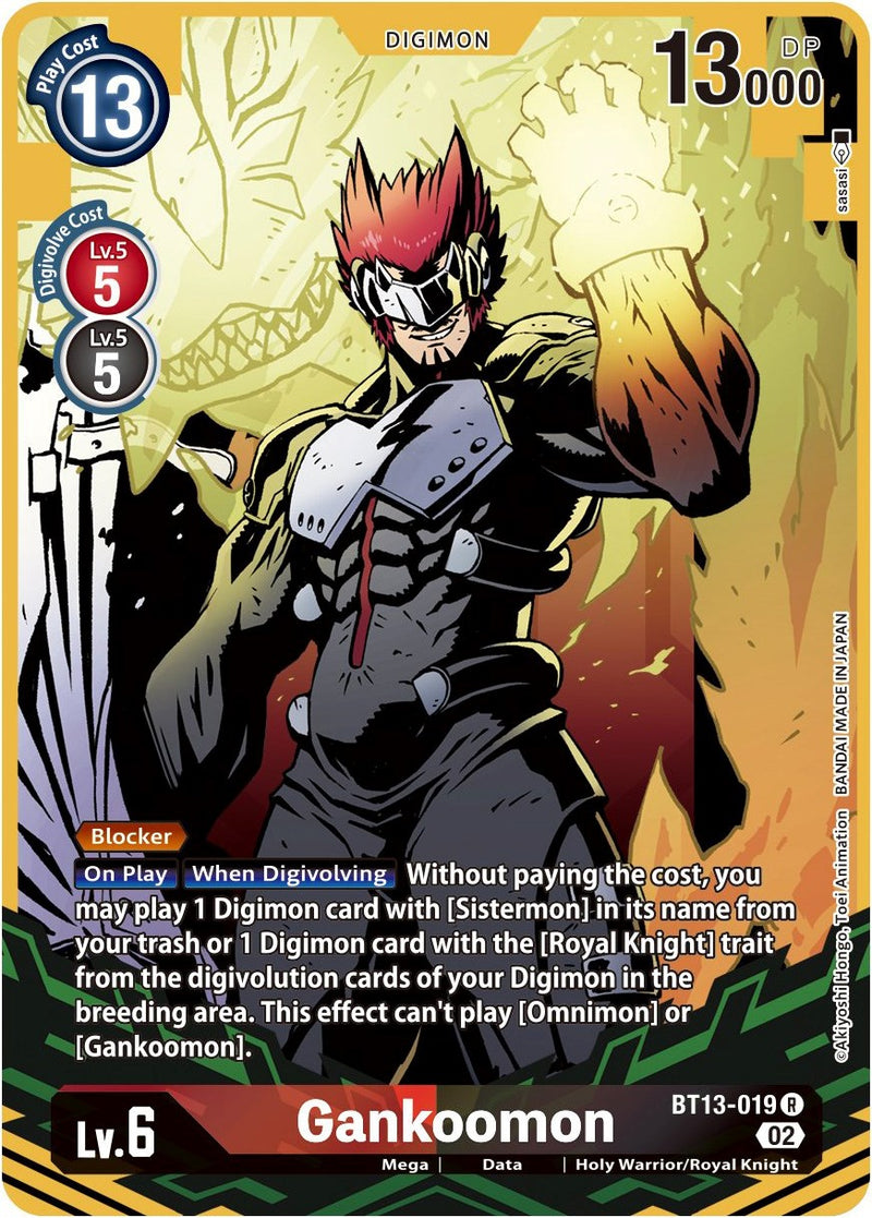 Gankoomon [BT13-019] (Alternate Art) [Versus Royal Knight Booster]