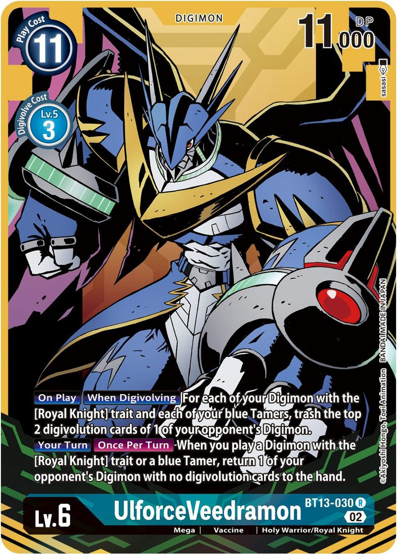 UlforceVeedramon [BT13-030] (Alternate Art) [Versus Royal Knight Booster]
