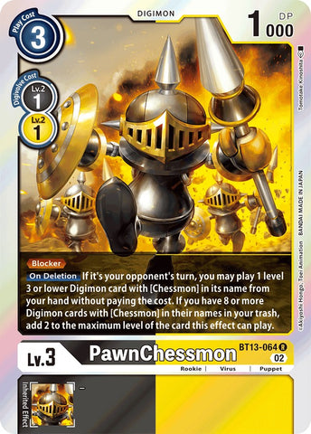 PawnChessmon [BT13-064] [Versus Royal Knight Booster]