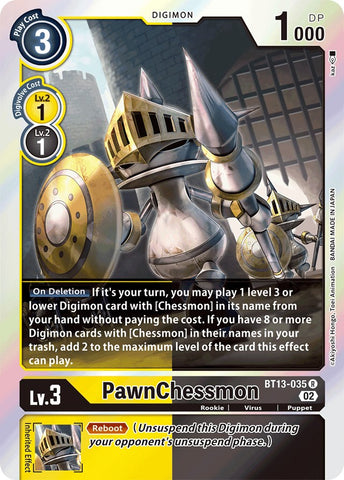 PawnChessmon [BT13-035] [Versus Royal Knight Booster]