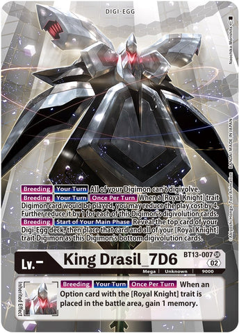 King Drasil_7D6 [BT13-007] (Alternate Art) [Versus Royal Knight Booster]