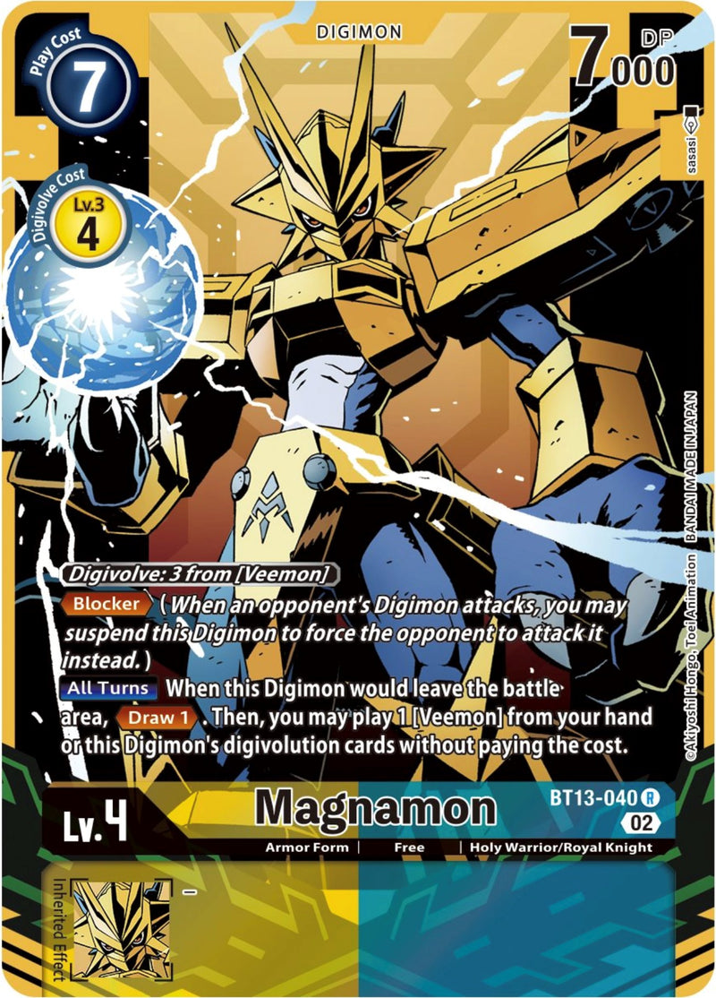 Magnamon [BT13-040] (Alternate Art) [Versus Royal Knight Booster]