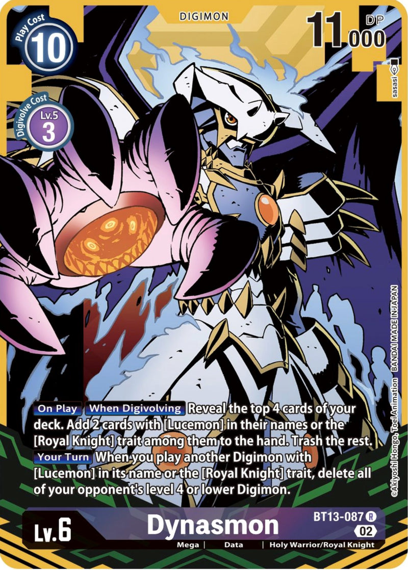 Dynasmon [BT13-087] (Alternate Art) [Versus Royal Knight Booster]