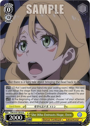 She Who Entrusts Hope, Eren [That Time I Got Reincarnated as a Slime Vol.3]