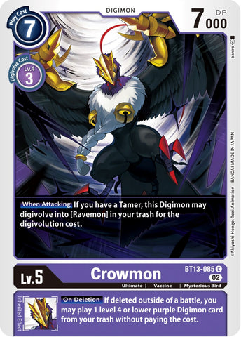 Crowmon [BT13-085] [Versus Royal Knight Booster]