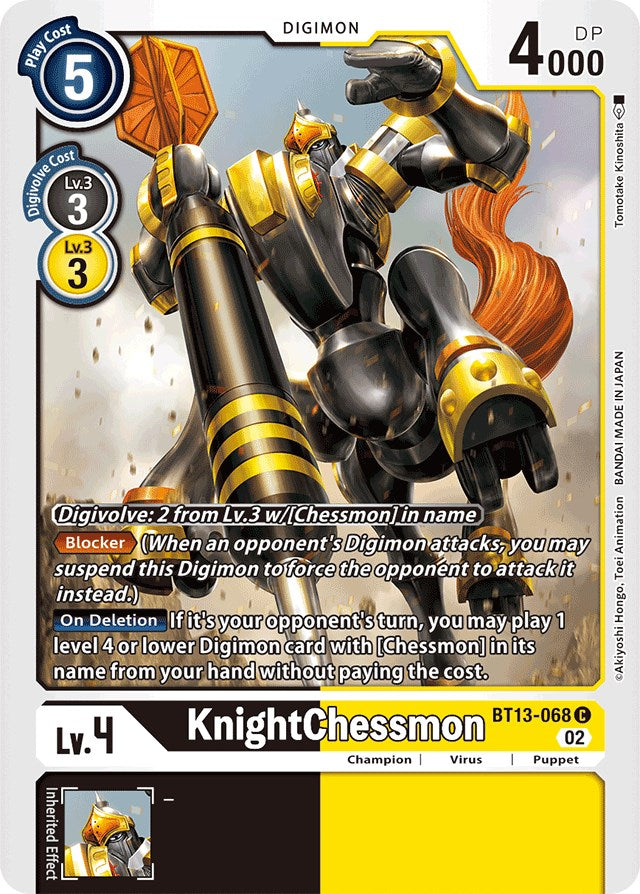 KnightChessmon [BT13-068] [Versus Royal Knight Booster]