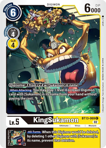 KingSukamon [BT13-069] [Versus Royal Knight Booster]