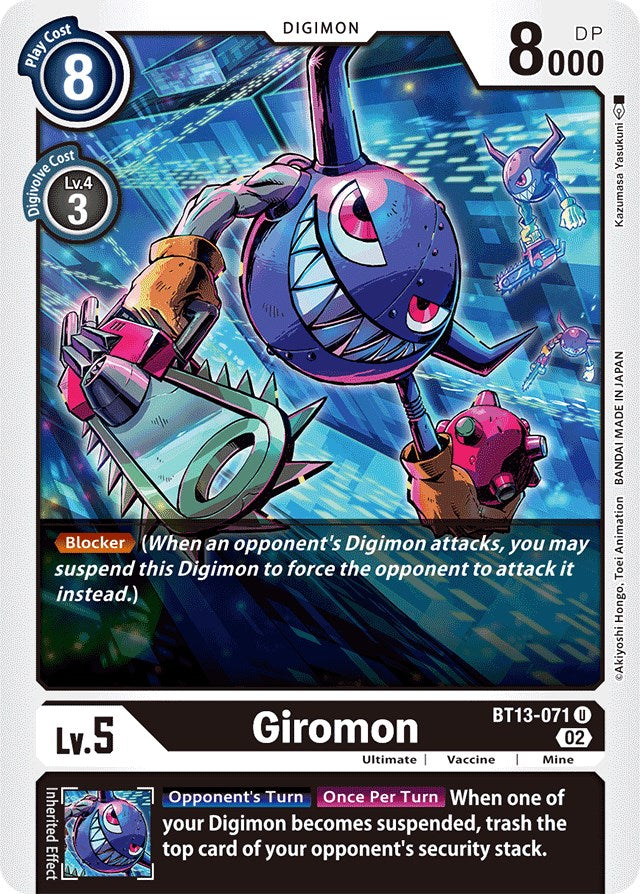 Giromon [BT13-071] [Versus Royal Knight Booster]