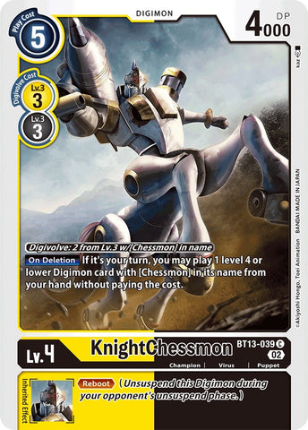 KnightChessmon [BT13-039] [Versus Royal Knight Booster]