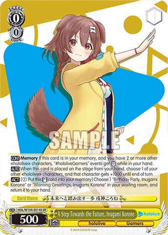 A Step Towards the Future, Inugami Korone [hololive production Vol. 2]