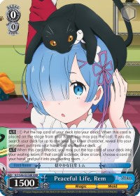 Peaceful Life, Rem (RZ/S46-E058R RRR) [Re:ZERO]